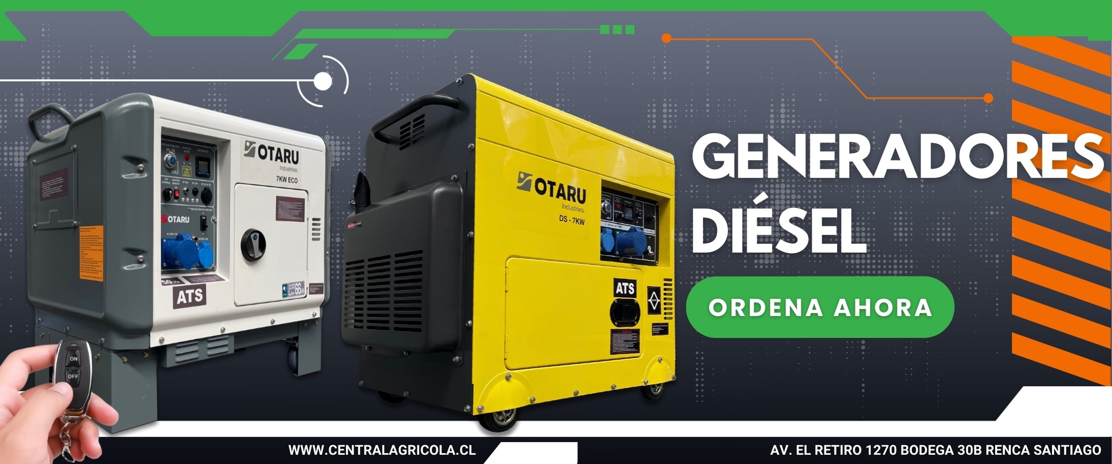 GENERADORES DIÉSEL OTARU